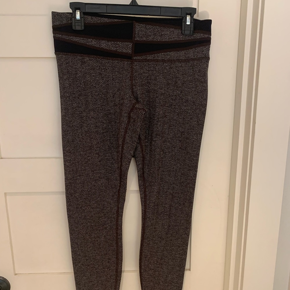 LULULEMON Wunder Under Giant Herringbone 12